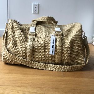 Stoney Clover Lane Woven Duffle Bag